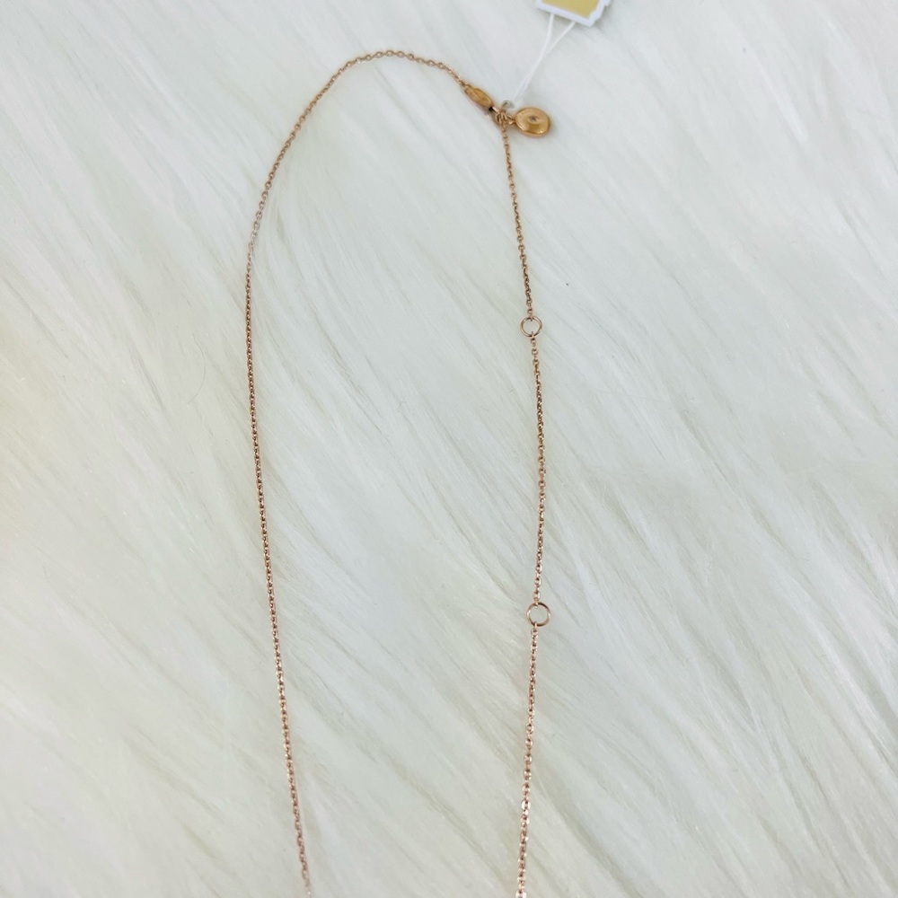 Michael Kors Pendant Necklace Rose Gold - Picture 5 of 7